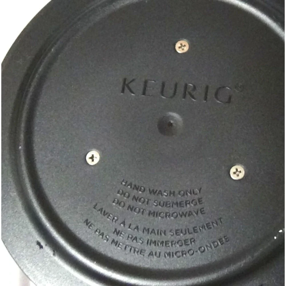 Keurig Coffee Carafe Pot Thermos Pitcher Lid Black  7.25